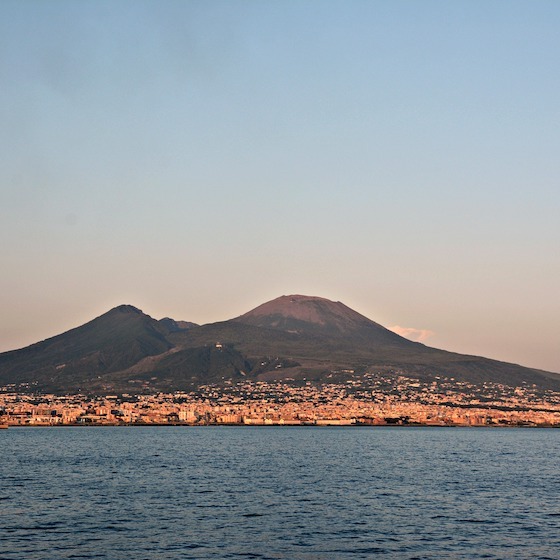 Vesuvius is Europe's only continental volcano to erupt within the last 100 years.