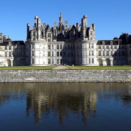 Le château de Chambord a été érigé pendant la Renaissance française. 