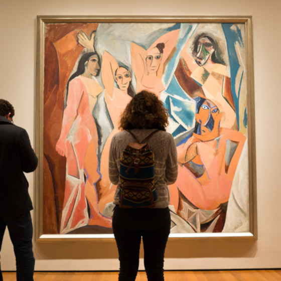 The Young Ladies of Avignon is often considered to be the first Cubist painting.