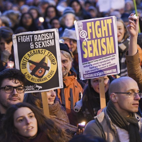En 2017, le lendemain de l’investiture du président Donald Trump, 5 millions de personnes du monde entier ont participé à la Marche des femmes.