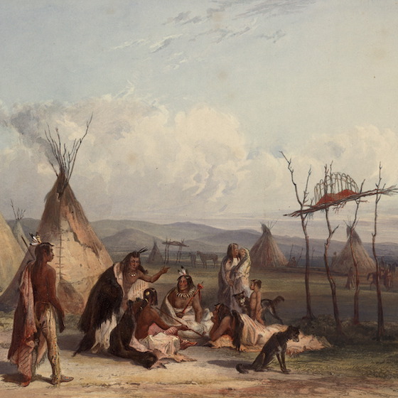 The shaking tent was a rite of passage that Indigenous youth had to perform before becoming adults.