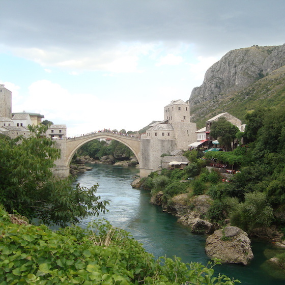 The famous Stari Most bridge is located in southern Ukraine.