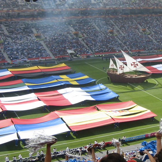 The first UEFA European Championship was played in 1960.