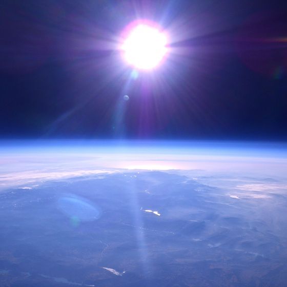 The ozone layer (and its hole) is located in the atmospheric layer that’s furthest from Earth’s crust.