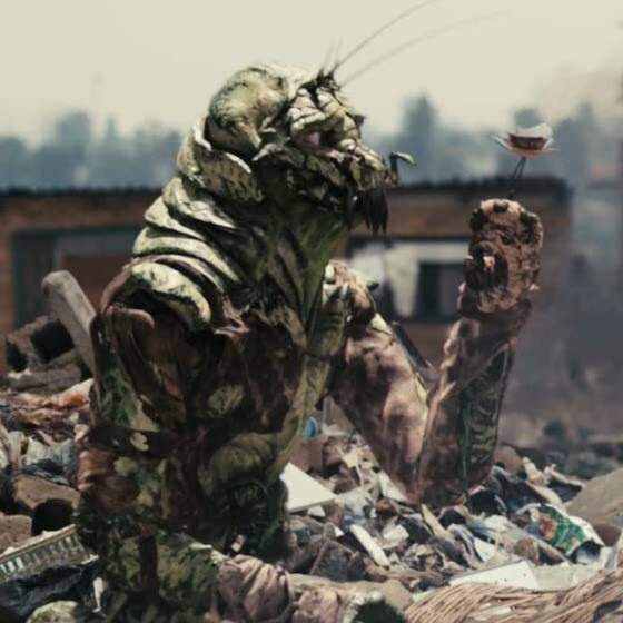 District 9 is an example of a popular and growing African film genre: Afrofuturism. 