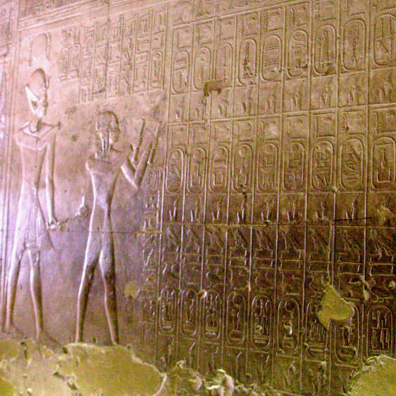 Environ 170 à 200 pharaons auraient gouverné l’Égypte.