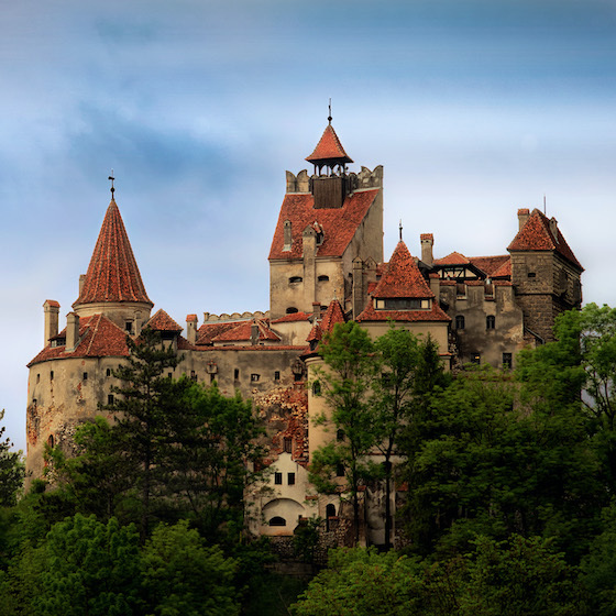 Bran Castle is celebrated as the former home of Vlad Tepes, the real Dracula.