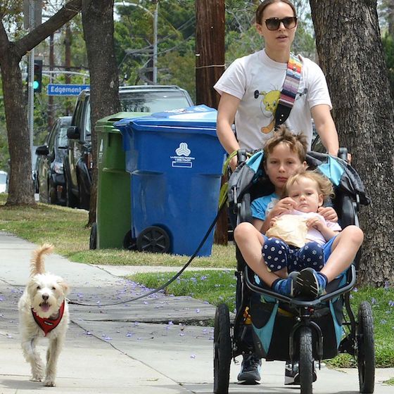 S’inspirant de l’alphabet, Natalie Portman a appelé son fils Alpha.