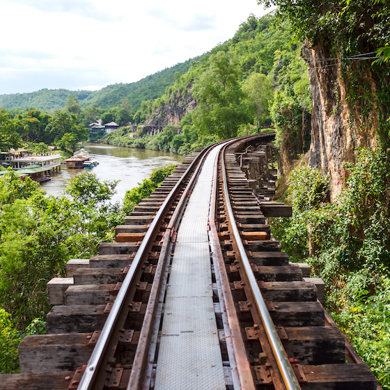 Thailand's Death Railway isn’t actually all that deadly.