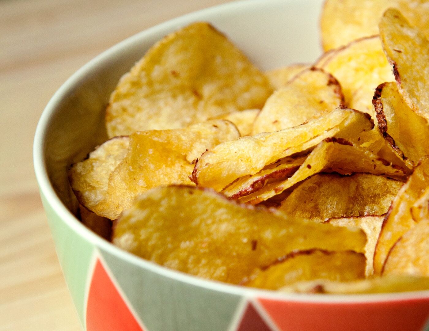 Potato chips were invented in London, England, in the mid-19th century.