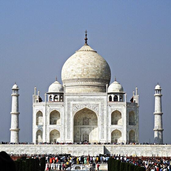 The Taj Mahal is primarily visited in spring (April to June).