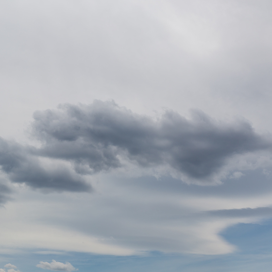 Le cumulus humilis est le dernier stade de développement d’un cumulus avant qu’il ne se transforme en cumulonimbus.