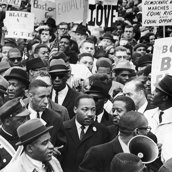 Like Nelson Mandela, Martin Luther King Jr. used violence before moving to peaceful resistance.