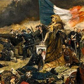 France had to cede Alsace and Moselle (part of Lorraine) to Germany after the war of 1870‑1871.