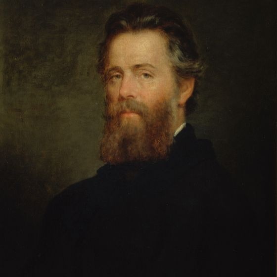 Like the characters in his novel Moby Dick, Herman Melville also worked as a sailor on a whaleboat.