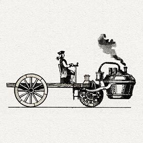 In 1769, we were already trying to replace horses with steam engines.