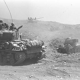 The Six-Day War was between Israel and Saudi Arabia.