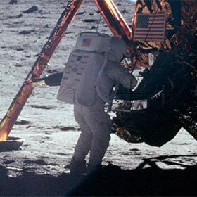 The first time an astronaut set foot on the Moon was on December 20, 1979.
