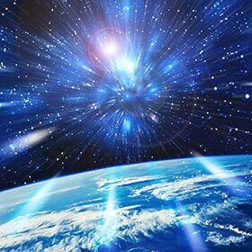 Earth’s orbital speed is around 1 mi. (1.6 km) per second.