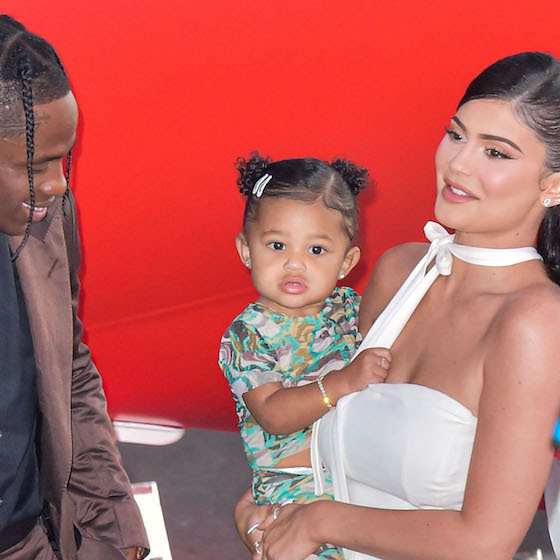 Travis Scott didn’t really have a say in his daughter Stormi’s first name.