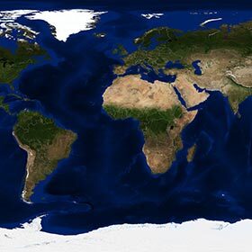 The United Nations (UN) recognizes 197 countries.