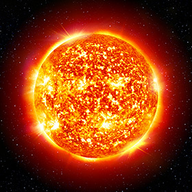 The Sun represents 99% of the total combined mass of the Solar System.