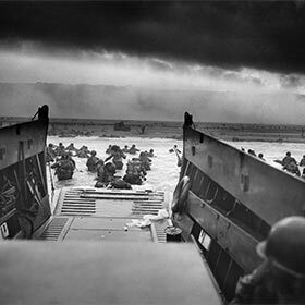 The fighting of June 6, 1944, took place on 12 beaches.