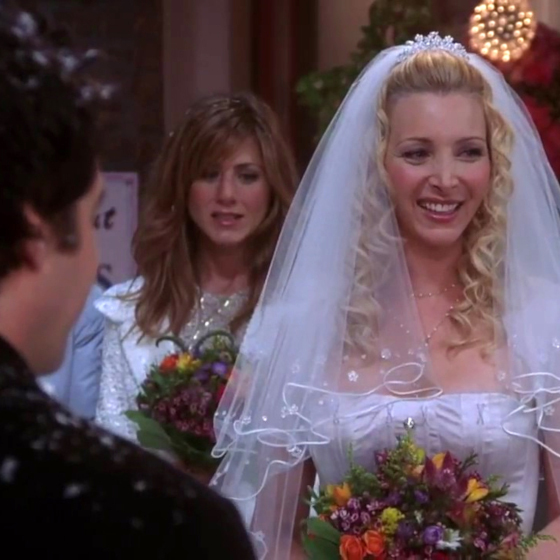 Tout comme Ross, Phoebe a été mariée trois fois.