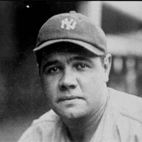 The home-run slugger Babe Ruth was also a formidable left-handed pitcher.