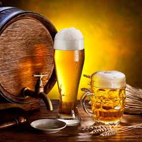 White beers should be served at 59 °F (15 °C).