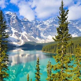 The Rocky Mountains separate the Yukon from Alaska.