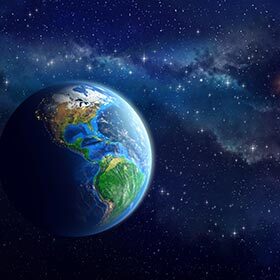 Roughly 100 metric tons of cosmic dust enter Earth’s atmosphere every day.