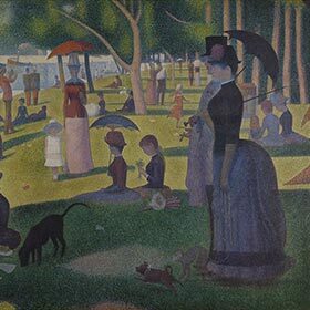 Un dimanche après-midi à l’île de la Grande Jatte is a painting by Georges Seurat.