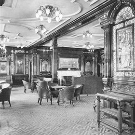 The Titanic innovated non-smoking regulations in common spaces.