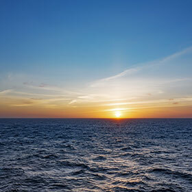 The Atlantic Ocean is the largest ocean on Earth.