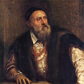 Titian was well known for the quality of his landscapes.