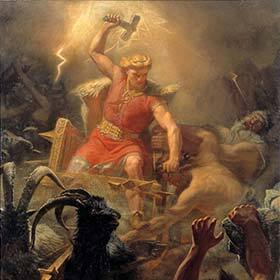 Thor isn’t a Viking god but a comic book character from the 1920s.