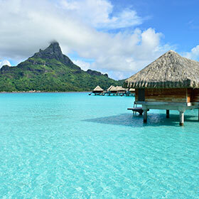 Il est impossible de visiter l’île de Bora-Bora, car c’est une île fictive.