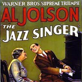 The Jazz Singer, le premier film parlant, a pris l’affiche le 6 octobre 1947.