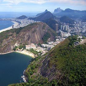 Brazil is more densely populated than Mexico.
