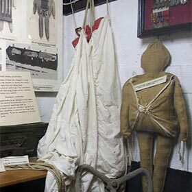 To deceive the Germans, the Allies dropped false parachutists.