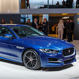 La marque Jaguar appartient au groupe indien TATA Motors.