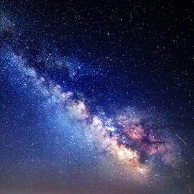 The Milky Way is made up of 8 to 10 billion stars.