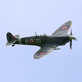 The Spitfire was the RAF fighter at the end of the First World War.