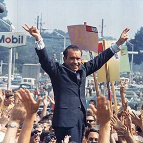 Richard Nixon was elected for a second term even after the Watergate scandal was made public.