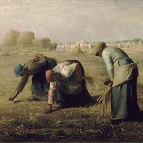 Le tableau Les Glaneuses a été accueilli de façon contrastée par les critiques.