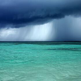Oceans cover 45% of Earth’s surface.