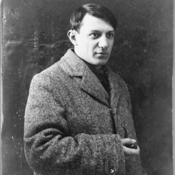 Picasso’s Blue Period occurred during a sad period in his life.