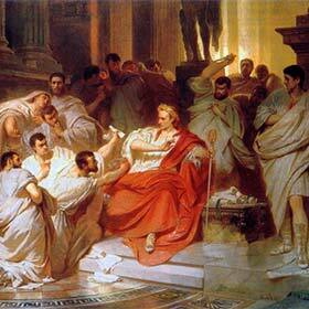 After the attack, Caesar’s assassins shared all the power of Rome between them.
