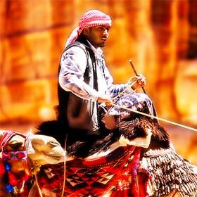 The Bedouins live on the same vast territory as the Tuaregs.